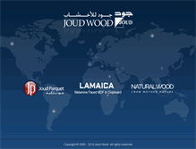 Tablet Screenshot of joudwood.com